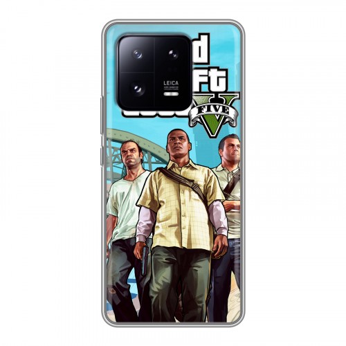 Дизайнерский силиконовый чехол для Xiaomi 13 Pro GTA