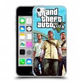 Дизайнерский пластиковый чехол для Iphone 5c GTA