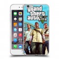 Дизайнерский силиконовый чехол для Iphone 6 Plus/6s Plus GTA