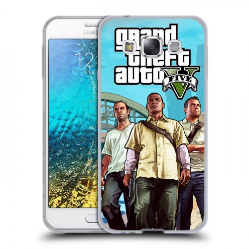 Дизайнерский пластиковый чехол для Samsung Galaxy E5 GTA