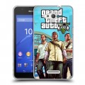 Дизайнерский пластиковый чехол для Sony Xperia E4g GTA