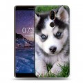 Дизайнерский пластиковый чехол для Nokia 7 Plus Щенки