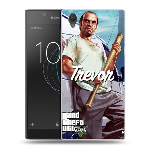 Дизайнерский пластиковый чехол для Sony Xperia L1 GTA