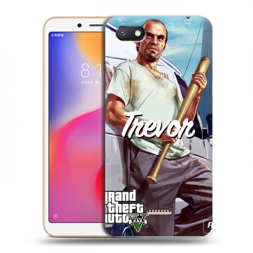 Дизайнерский пластиковый чехол для Xiaomi RedMi 6A GTA