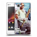 Дизайнерский пластиковый чехол для Sony Xperia L GTA