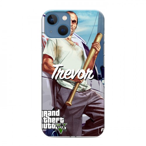 Дизайнерский силиконовый чехол для Iphone 13 GTA