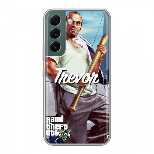 Дизайнерский силиконовый чехол для Samsung Galaxy S22 GTA