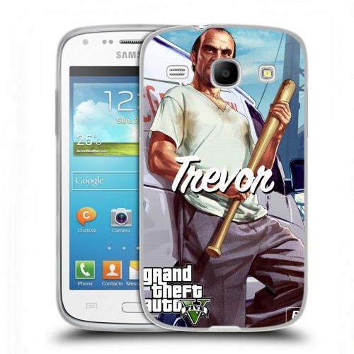 Дизайнерский пластиковый чехол для Samsung Galaxy Core GTA