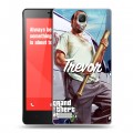 Дизайнерский силиконовый чехол для Xiaomi RedMi Note GTA