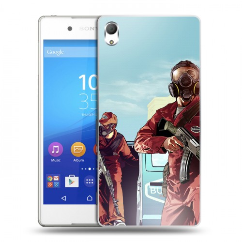 Дизайнерский пластиковый чехол для Sony Xperia Z3+ GTA