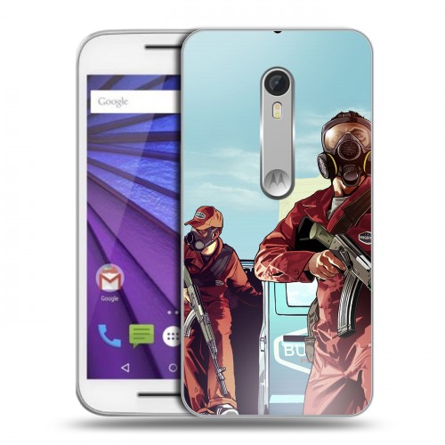 Дизайнерский пластиковый чехол для Lenovo Moto G GTA