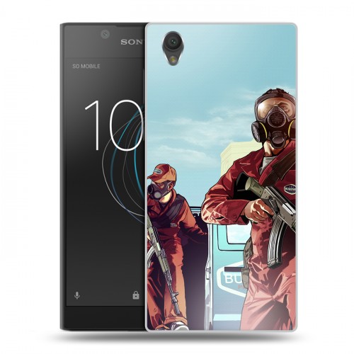 Дизайнерский пластиковый чехол для Sony Xperia L1 GTA