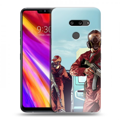 Дизайнерский пластиковый чехол для LG G8 ThinQ GTA