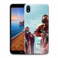 Дизайнерский силиконовый чехол для Xiaomi RedMi 7A GTA