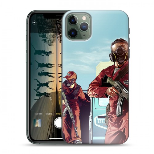 Дизайнерский пластиковый чехол для Iphone 11 Pro GTA