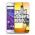 Дизайнерский пластиковый чехол для Lenovo Moto G GTA