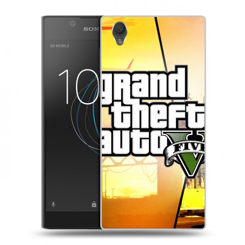 Дизайнерский пластиковый чехол для Sony Xperia L1 GTA