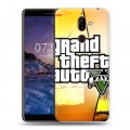 Дизайнерский пластиковый чехол для Nokia 7 Plus GTA