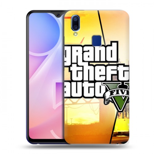 Дизайнерский пластиковый чехол для Vivo Y95 GTA