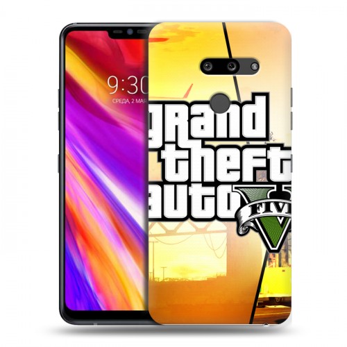 Дизайнерский пластиковый чехол для LG G8 ThinQ GTA