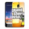 Дизайнерский пластиковый чехол для Nokia 2.2 GTA