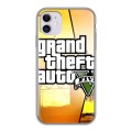 Дизайнерский силиконовый чехол для Iphone 11 GTA