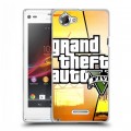 Дизайнерский пластиковый чехол для Sony Xperia L GTA