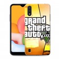 Дизайнерский силиконовый чехол для Samsung Galaxy M01 GTA