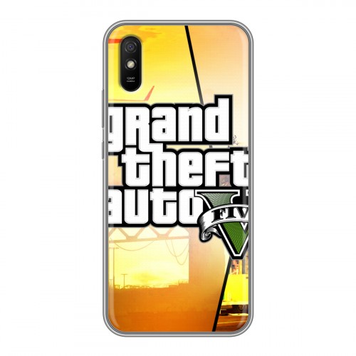 Дизайнерский силиконовый чехол для Xiaomi RedMi 9A GTA