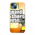 Дизайнерский силиконовый чехол для Iphone 13 GTA