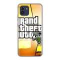 Дизайнерский силиконовый чехол для Samsung Galaxy A03 GTA