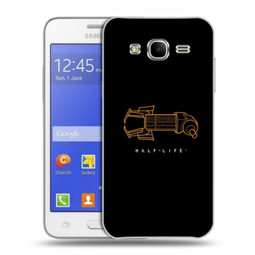 Дизайнерский силиконовый чехол для Samsung Galaxy J7 Half life