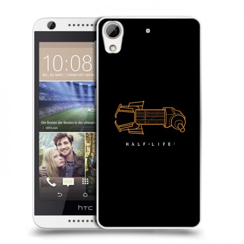 Дизайнерский силиконовый чехол для HTC Desire 626 Half life