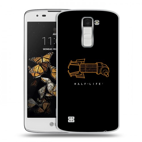 Дизайнерский пластиковый чехол для LG K8 Half life