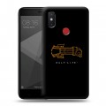 Дизайнерский пластиковый чехол для Xiaomi Mi8 SE Half life