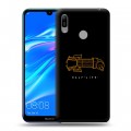 Дизайнерский пластиковый чехол для Huawei Y6 (2019) Half life