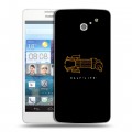 Дизайнерский пластиковый чехол для Huawei Ascend D2 Half life