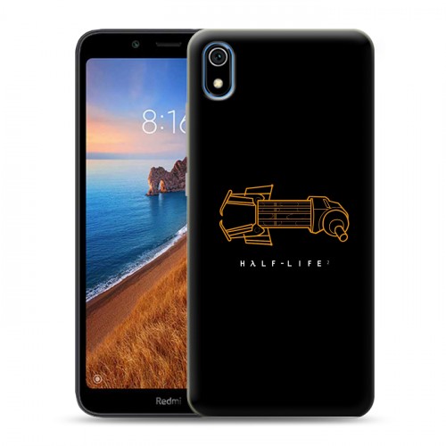 Дизайнерский силиконовый чехол для Xiaomi RedMi 7A Half life