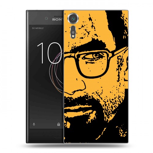 Дизайнерский пластиковый чехол для Sony Xperia XZs Half life