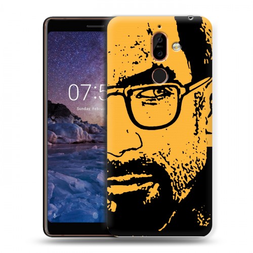 Дизайнерский пластиковый чехол для Nokia 7 Plus Half life