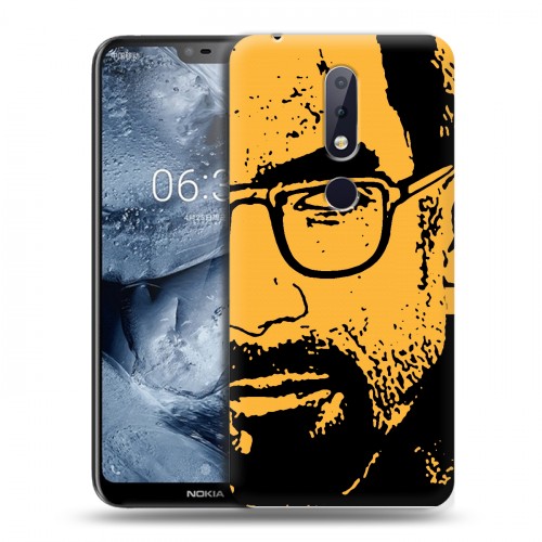 Дизайнерский пластиковый чехол для Nokia 6.1 Plus Half life