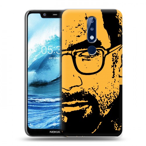 Дизайнерский пластиковый чехол для Nokia 5.1 Plus Half life