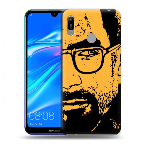 Дизайнерский пластиковый чехол для Huawei Y6 (2019) Half life