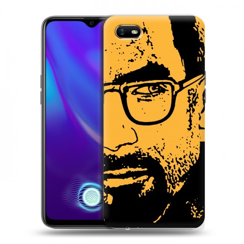 Дизайнерский силиконовый с усиленными углами чехол для OPPO A1k Half life