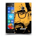 Дизайнерский пластиковый чехол для Microsoft Lumia 435 Half life