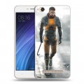 Дизайнерский силиконовый чехол для Xiaomi RedMi 4A Half life