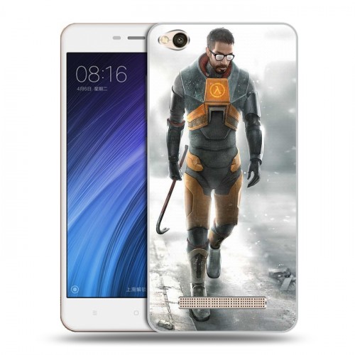 Дизайнерский силиконовый чехол для Xiaomi RedMi 4A Half life