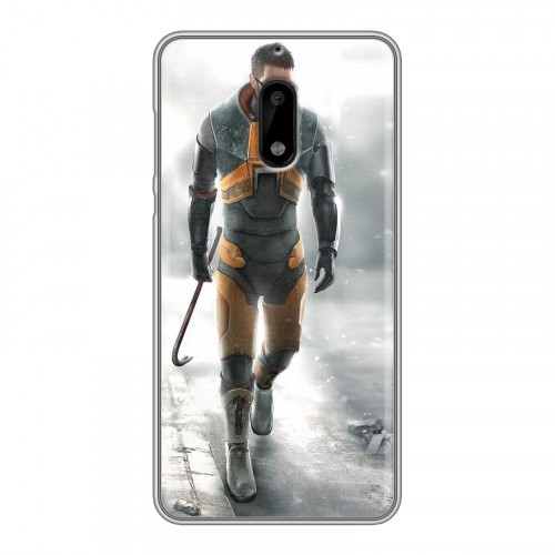 Дизайнерский пластиковый чехол для Nokia 6 Half life