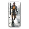 Дизайнерский силиконовый чехол для Huawei Y8p Half life