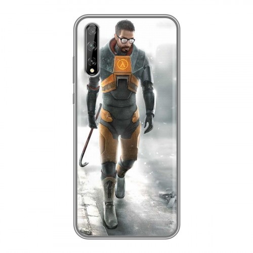 Дизайнерский силиконовый чехол для Huawei Y8p Half life